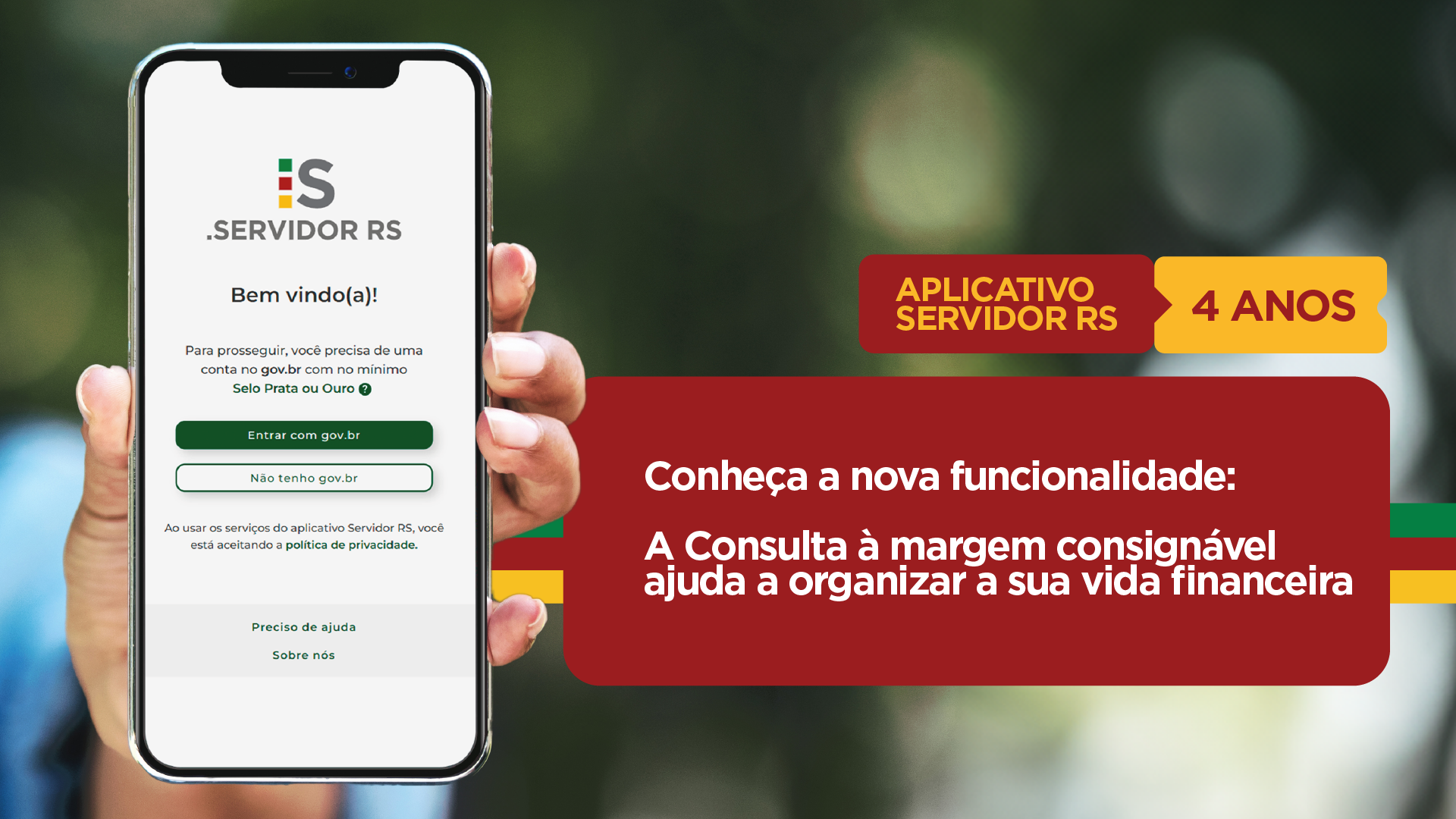 Margem consignável: nova funcionalidade do App Servidor RS